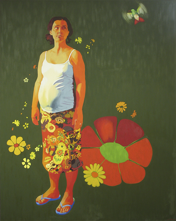 oil on canvas, 90 x 72, 2004